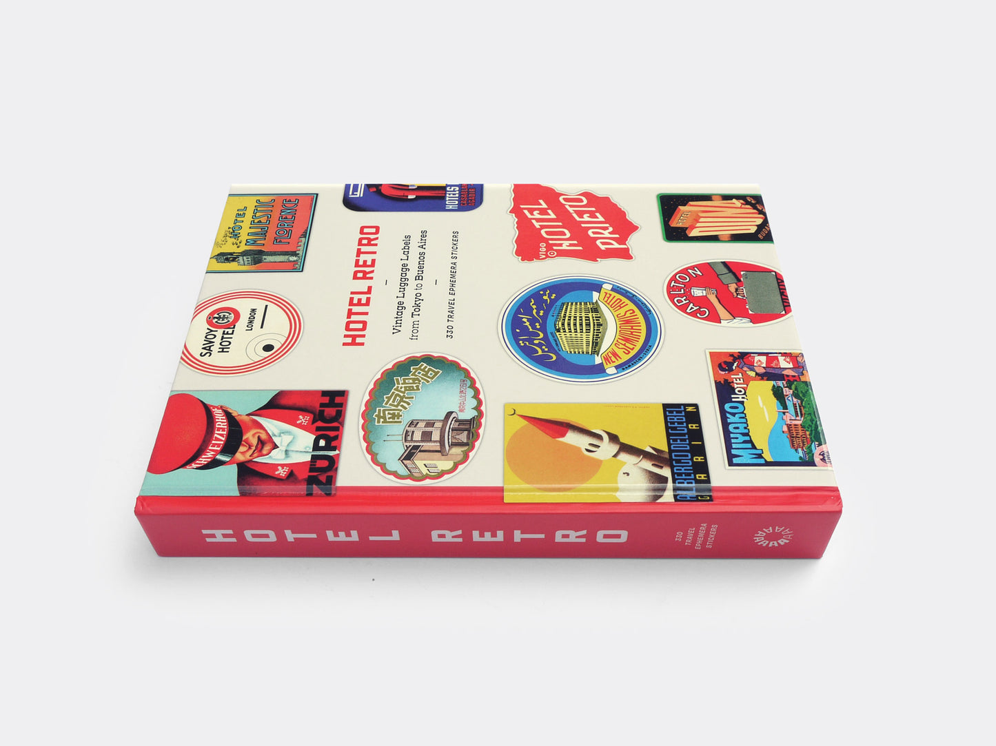 Hotel Retro Sticker Book